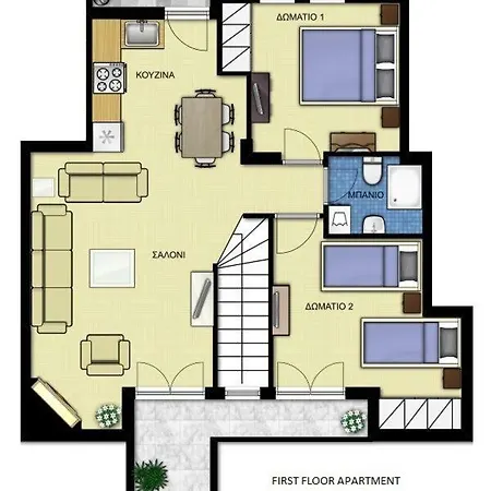 Haus B 別荘 アフィソス